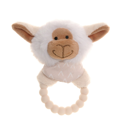 Ziggle Plush Rattle, Sheep