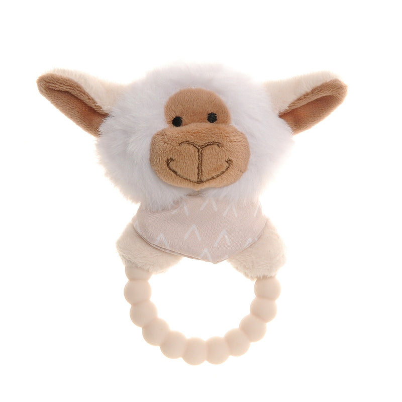 Ziggle Plush Rattle, Sheep