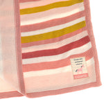 Cosatto Stripe Knitted Blanket, Unicorn Garden
