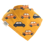 Ziggle 4pc Bandana Dribble Bibs, Vroom