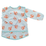 Ziggle Coverall Feeding Bib, Squirrels