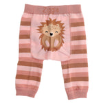 Ziggle Hedgehog Legging & Sock Set, 0-6m