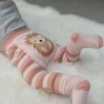 Ziggle Hedgehog Legging & Sock Set, 0-6m