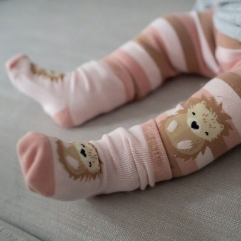 Ziggle Hedgehog Legging & Sock Set, 0-6m