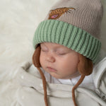 Ziggle Highland Cow Wooly Hat & Mittens 0-12m