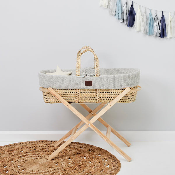 The Little Green Sheep Moses Basket 6 Piece Bundle