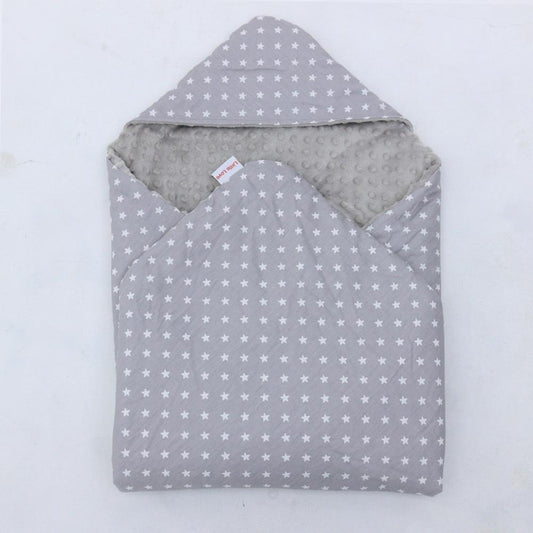 Little Love 3PH Car Seat Blanket, Grey Star