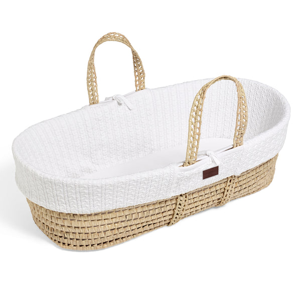 The Little Green Sheep Moses Basket 3 Piece Bundle
