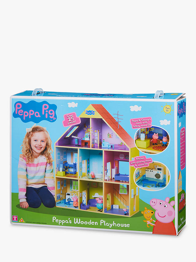 Peppa Pigs Wooden Playhouse