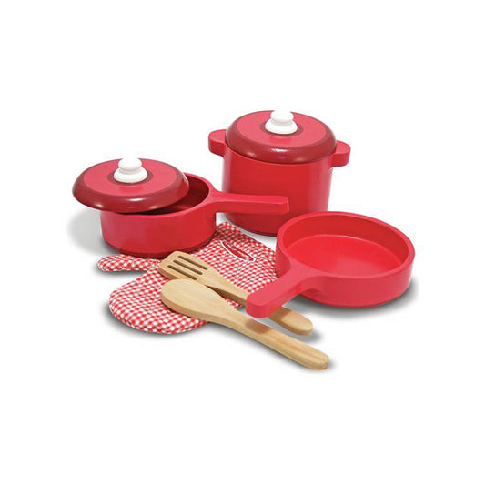 Melissa & Doug Wooden Kitchen Accessory Set