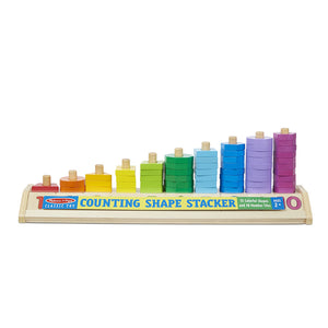 Counting shape stacker