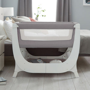 Shnuggle Air bed side crib - Dove grey