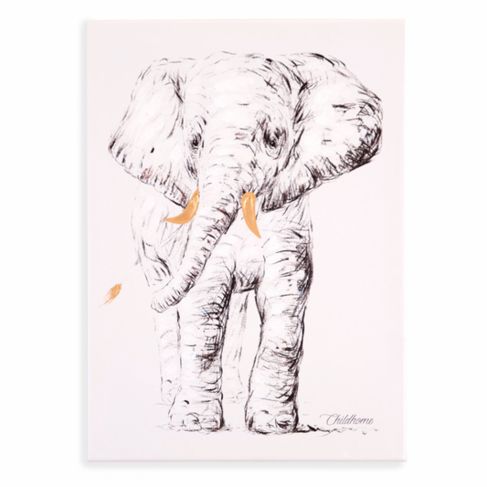 ChildHome Oil Painting Elephant 30x40