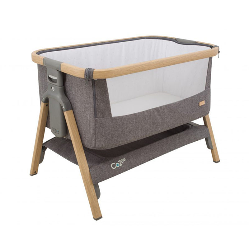 Tutti Bambini CoZee Crib, Oak / Charcoal