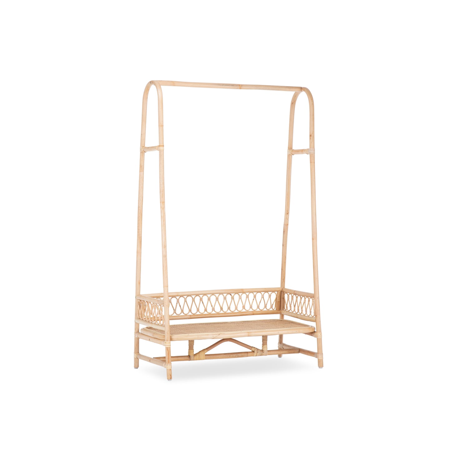 CuddleCo Aria Clothes Rail - Rattan