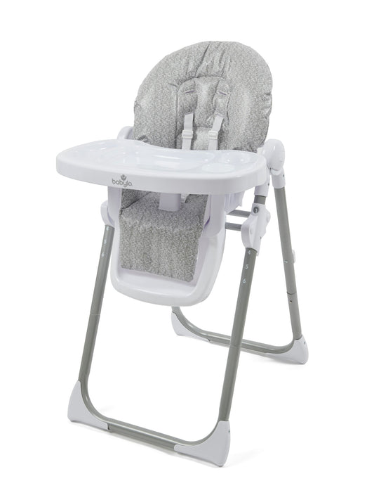 Babylo Hi Lo Highchair GREY MARL