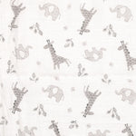 Ziggle Swaddle, Giraffe & Elephant