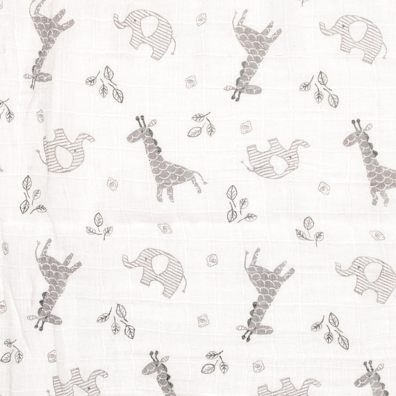 Ziggle Swaddle, Giraffe & Elephant