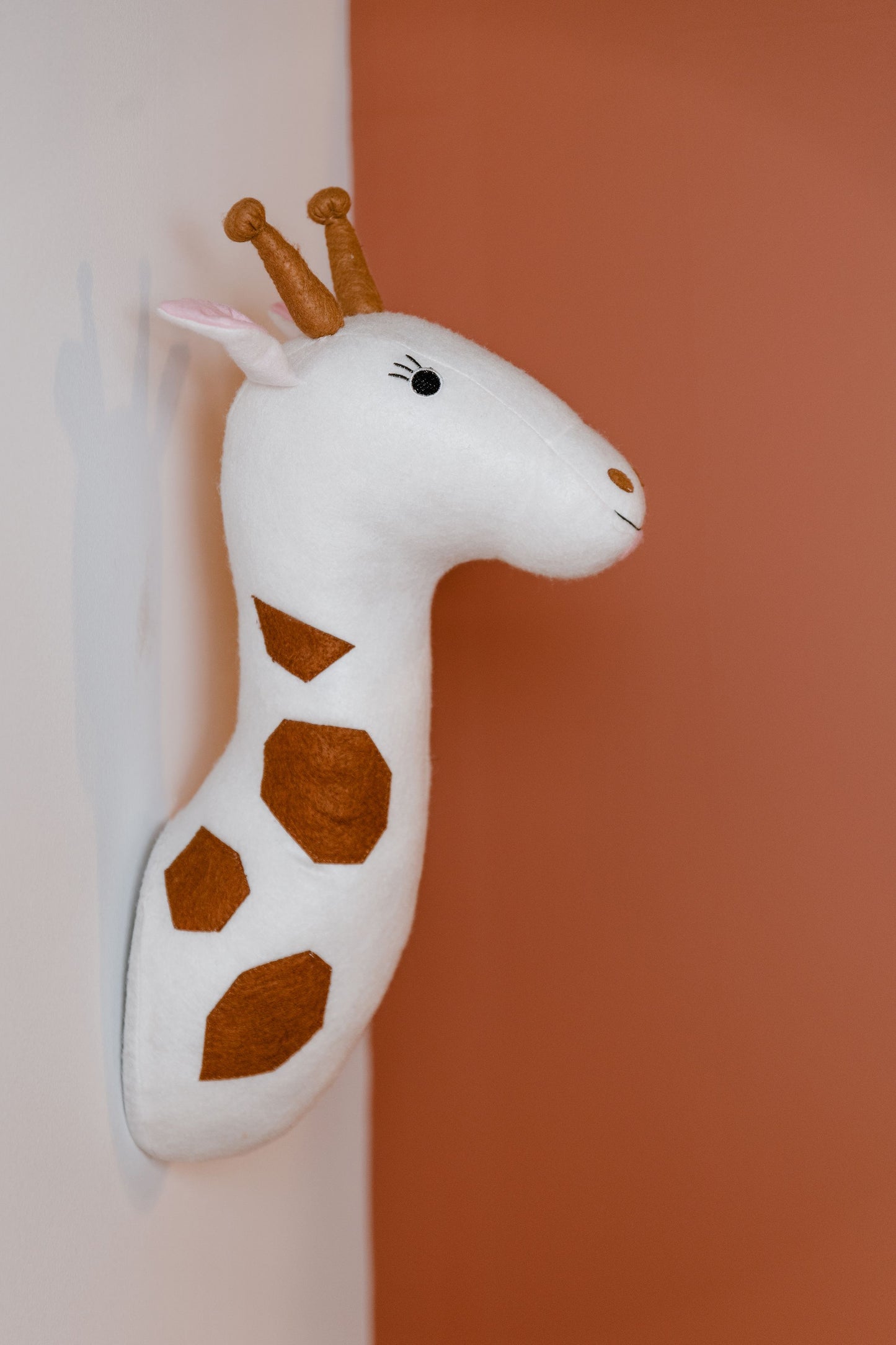 ChildHome Felt Giraffe Head Wall Deco