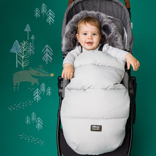 Bizzi Growin Nanook Footmuff GLACIER GREY