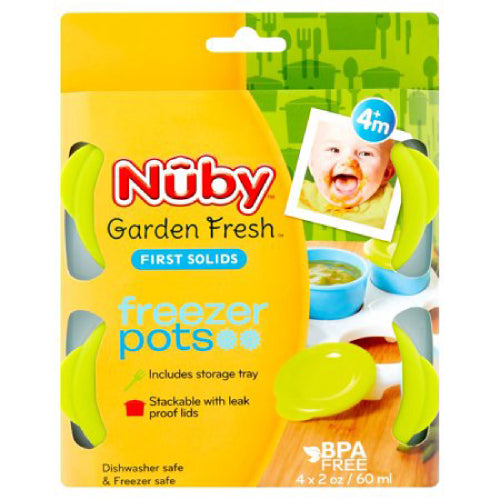 Nuby Freezer Pots x4