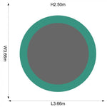 PLUM 12ft Space Zone Trampoline