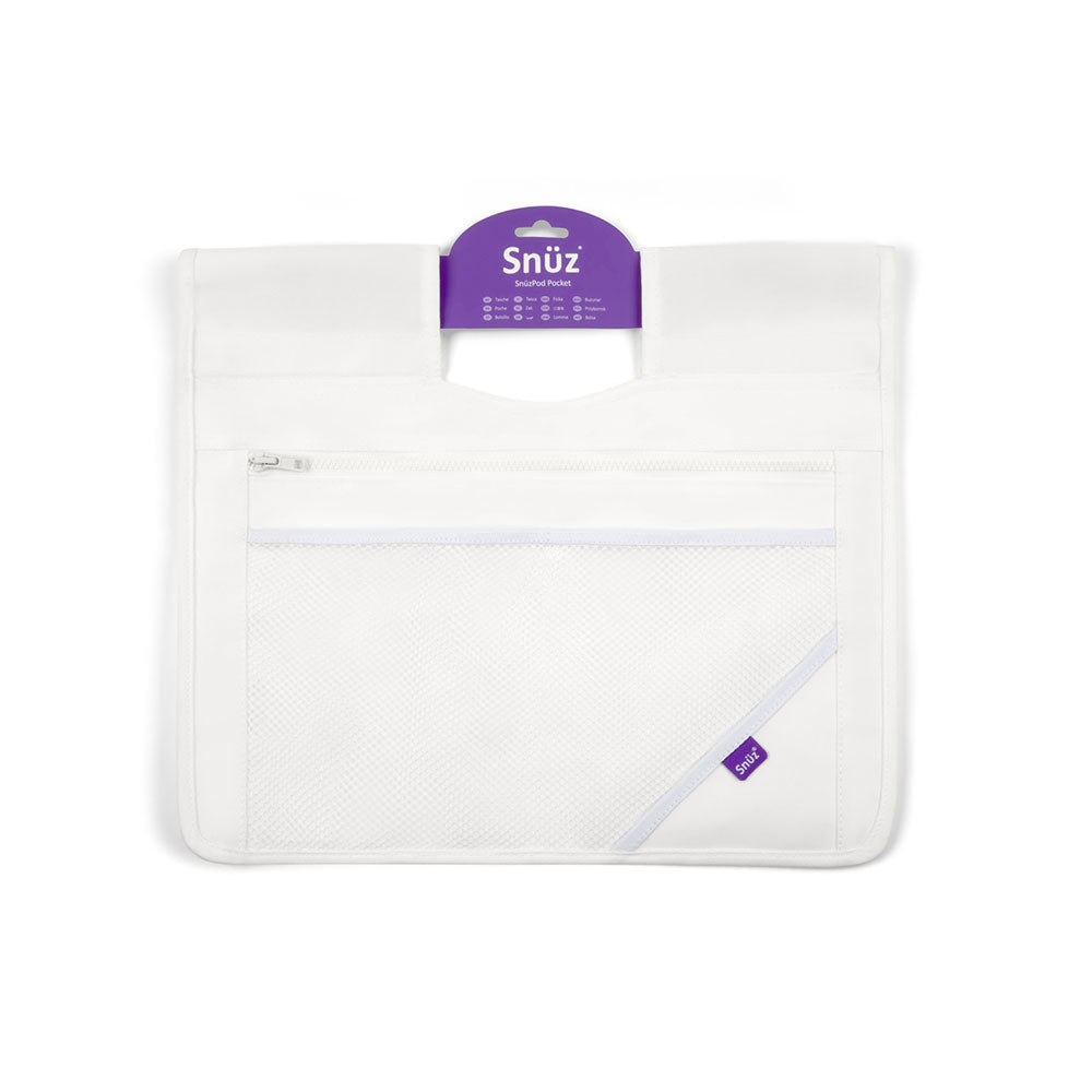 SnuzPod Storage Pocket - White