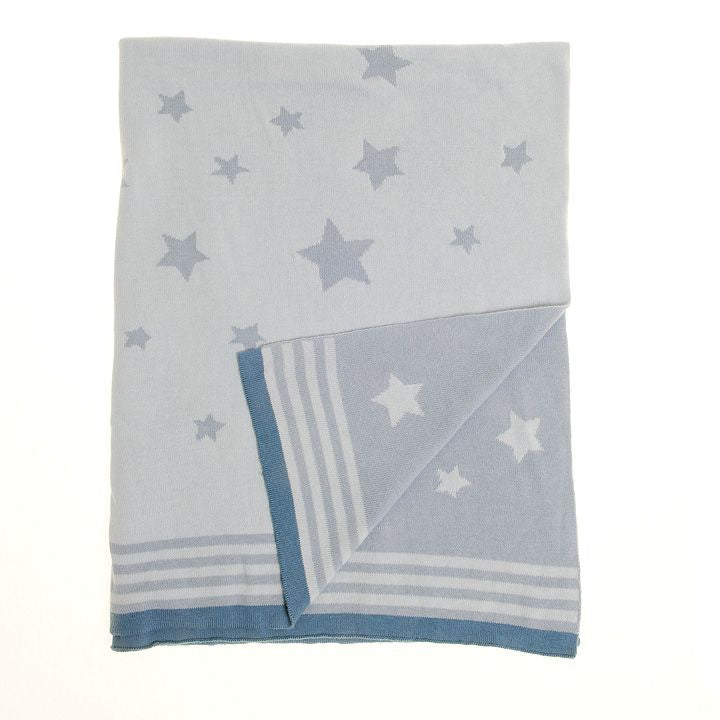 Ziggle Blue Star Blanket