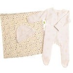 Ziggle Zip Sleepsuit & Muslin Gift Set (3-6m)