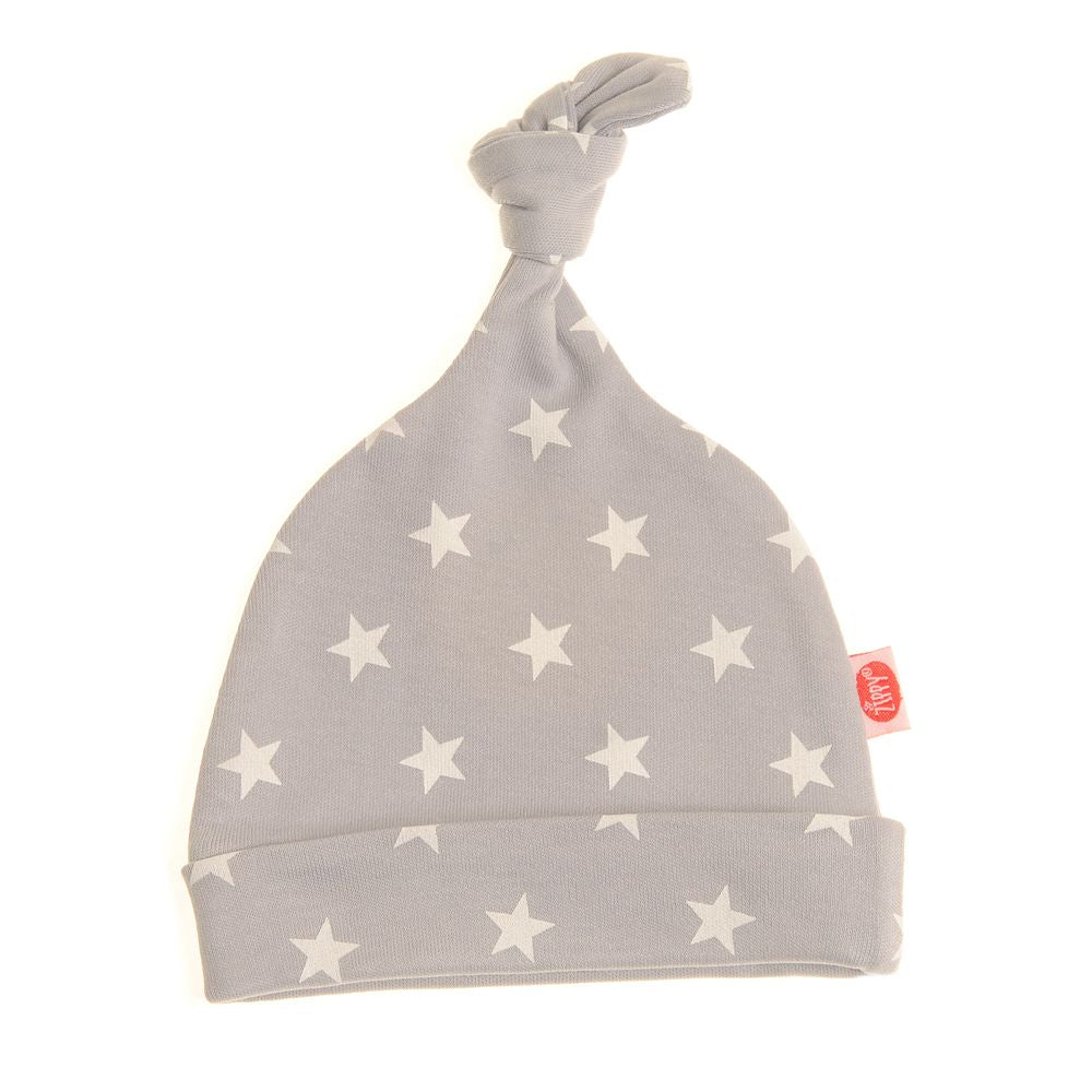 Grey With White Stars Hat