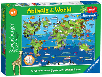 Animals Of The World 60 Piece Jigsaw