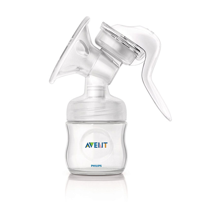 AVENT MANUAL BREAST PUMP WITH BOTTLE