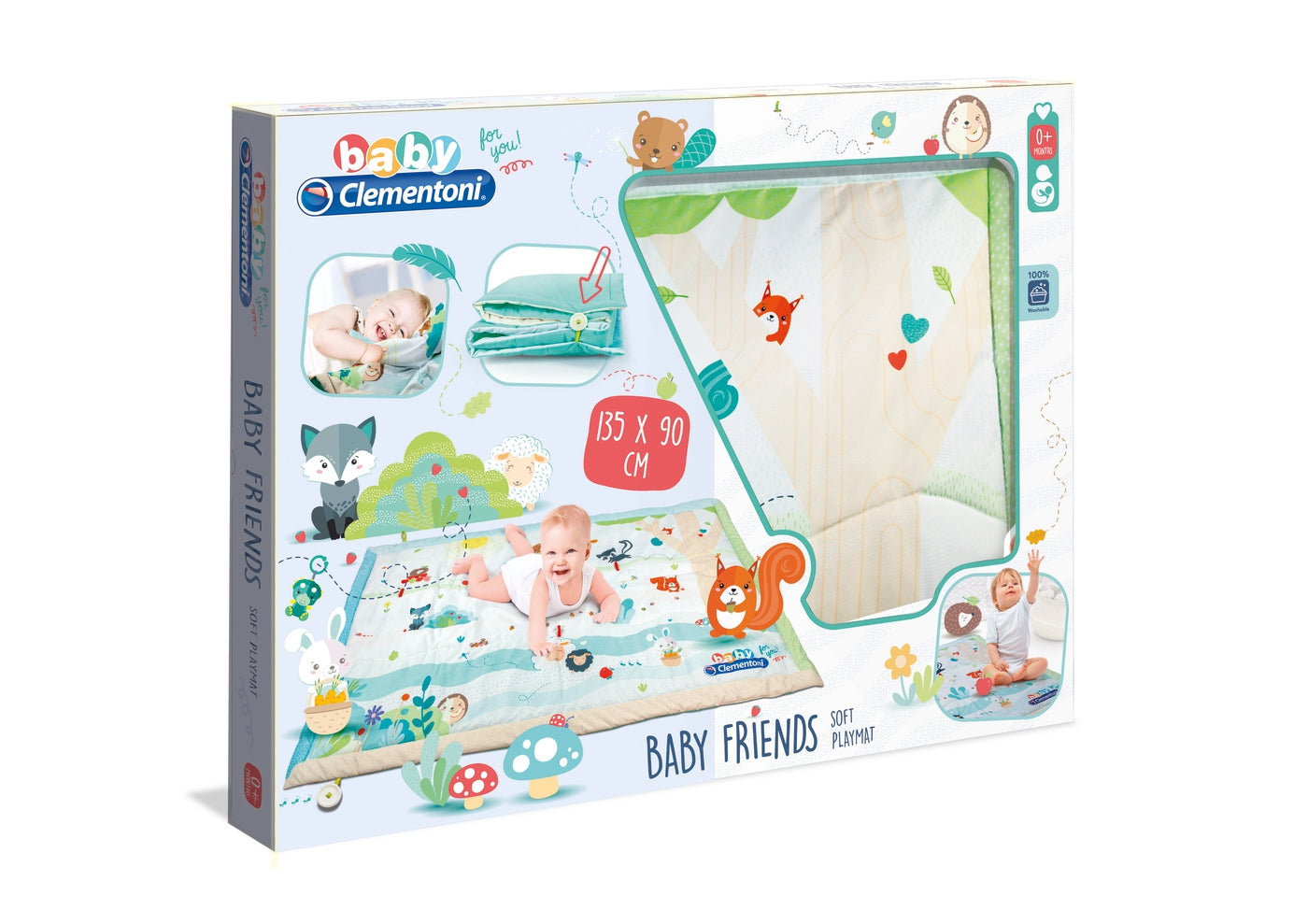 Clementoni Baby Friends Playmat