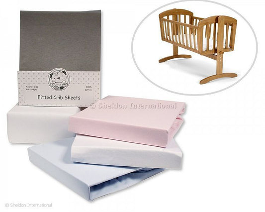 Snuggle Baby Crib Sheets PINK
