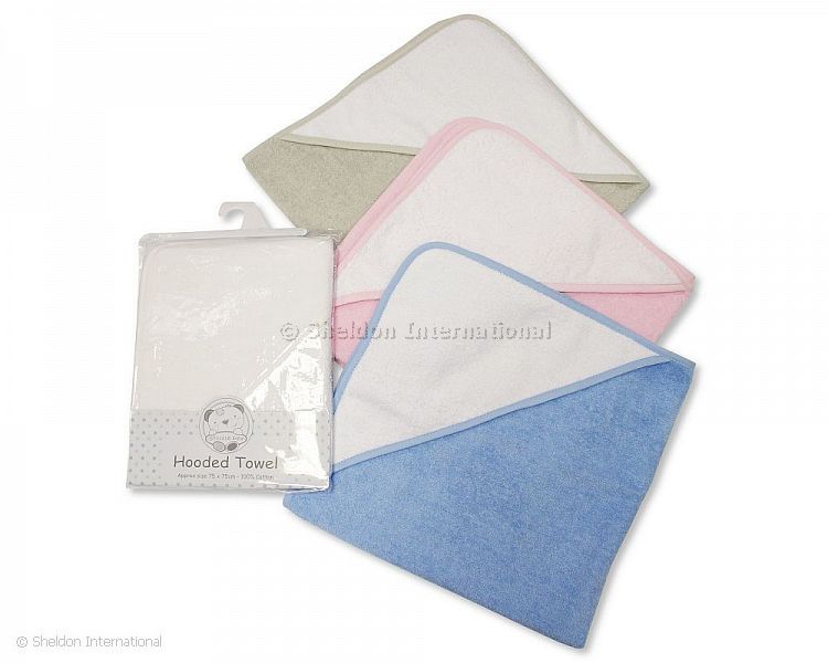 Snuggle Baby Hooded Towel, Blue
