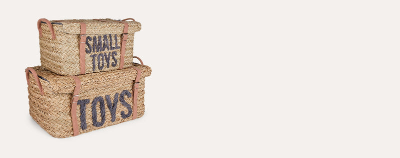 ChildHome Rattan Toy Baskets