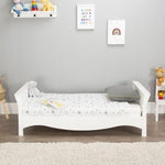 CuddleCo Clara 3pc Room Set, Satin White
