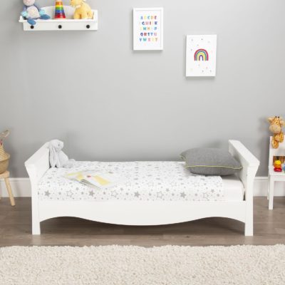 CuddleCo Clara 3pc Room Set, Satin White