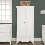 CuddleCo Clara 3pc Room Set, Satin White