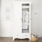 CuddleCo Clara 3pc Room Set, Satin White