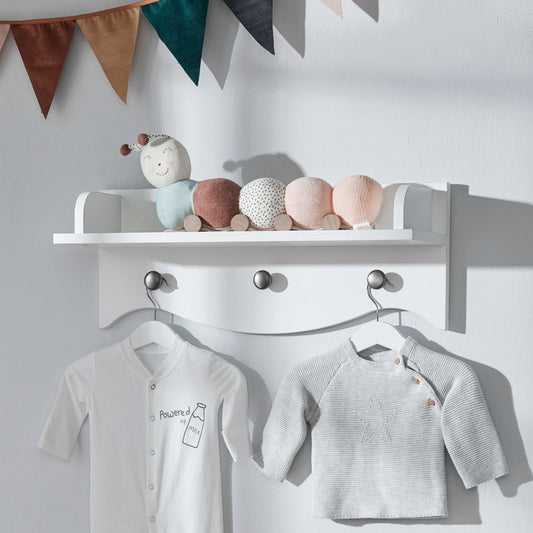 CuddleCo Clara Shelf, White