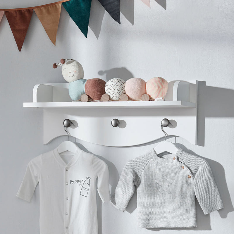 CuddleCo Clara Shelf, White