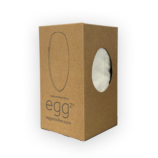 Egg Carrycot Fitted Sheets 2pc