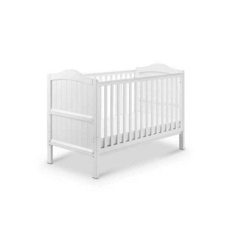 Babylo Ella Cotbed With Mattress-White