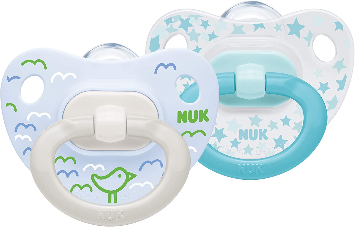 NUK Blue Soother 0-6m