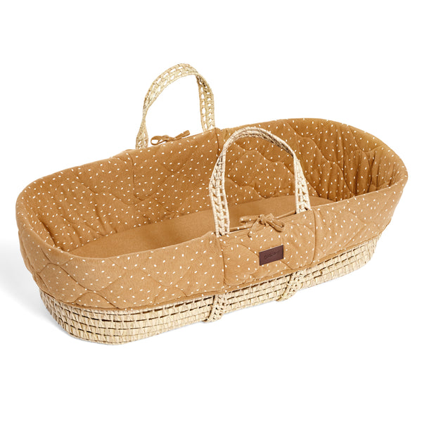 The Little Green Sheep Moses Basket 3 Piece Bundle
