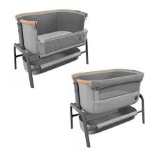 Maxi Cosi Iora Co-Sleeper Bedside Crib - Essential Grey