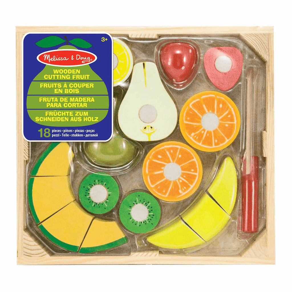 Melissa Doug Wooden Cutting Fruit Kings Baby Shop