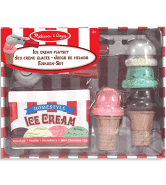 Ice cream top cone playset