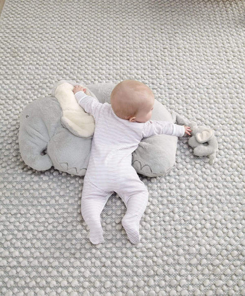 Mamas & Papas Tummy Time Snuggle Rug Elephant
